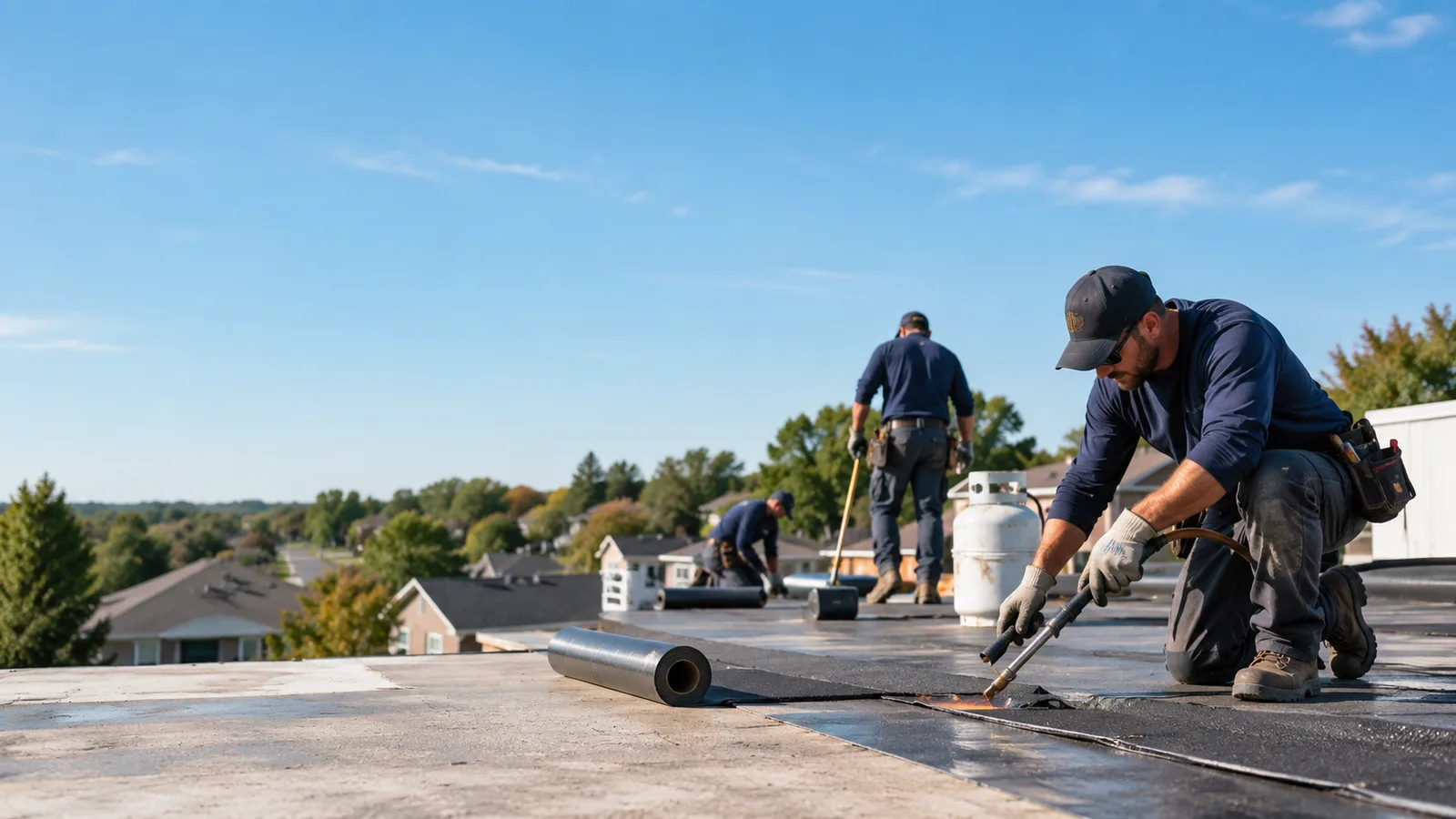Flat Roof Leak Repair providers in Clio, IA